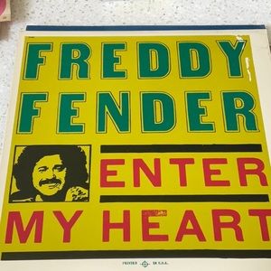 Freddy Fender “Enter My Heart” Vinyl Album
